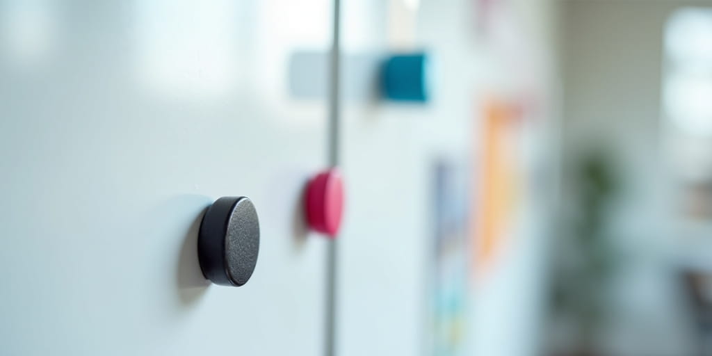 לוח מחיק מגנטי איכותי לשימוש יומיומי